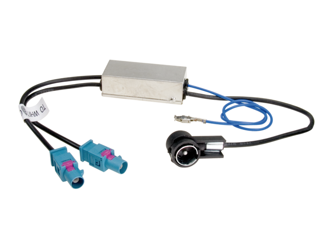 ACV ISO antenna diversity 2x FAKRA / phantom power supply 140248