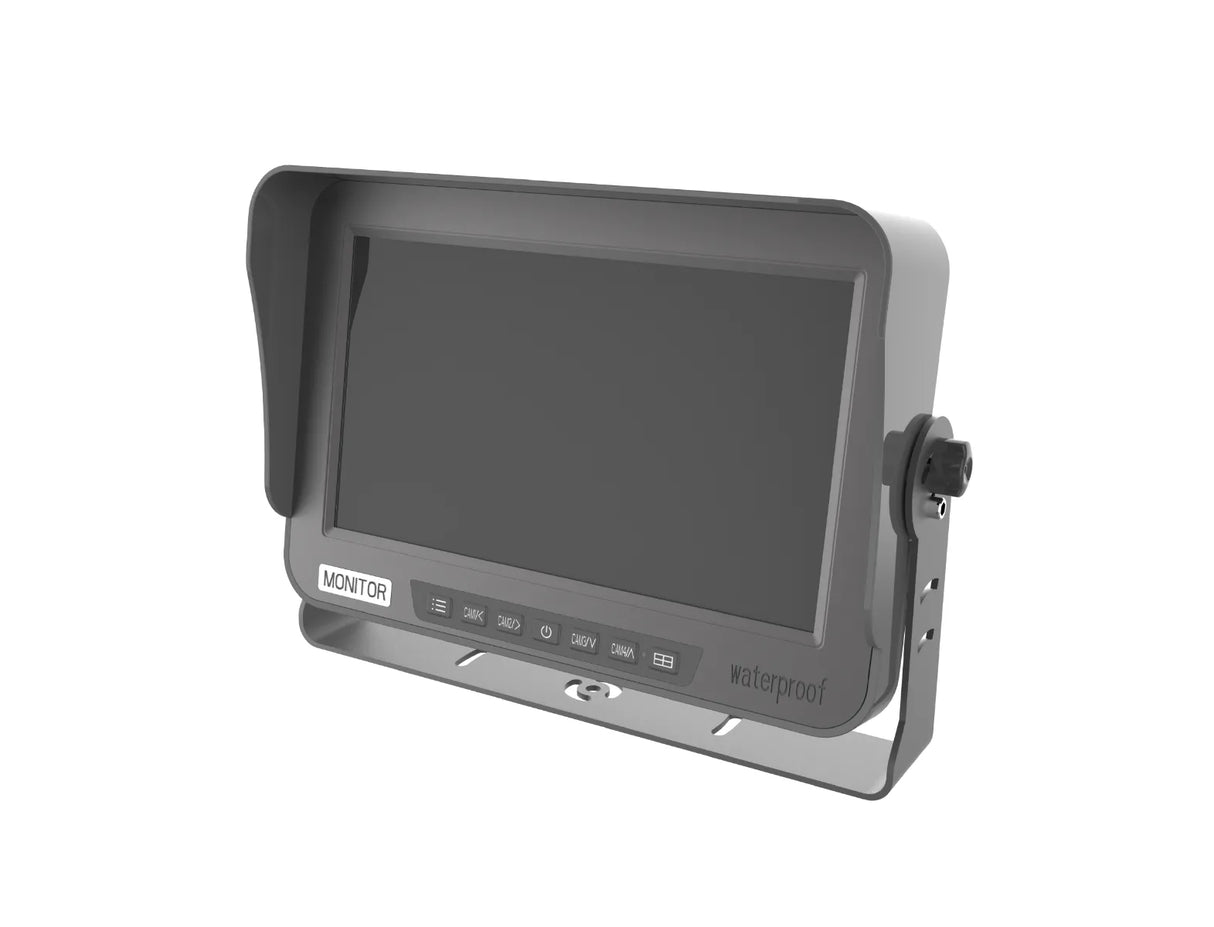 AHD KT-M1018AQ, 10" 4-ių kamerų (QUAD) monitorius
