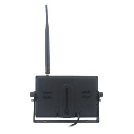AHD TFT7HDW belaidės kameros ir monitoriaus komplektas - monitoriaus galinė dalis su antena