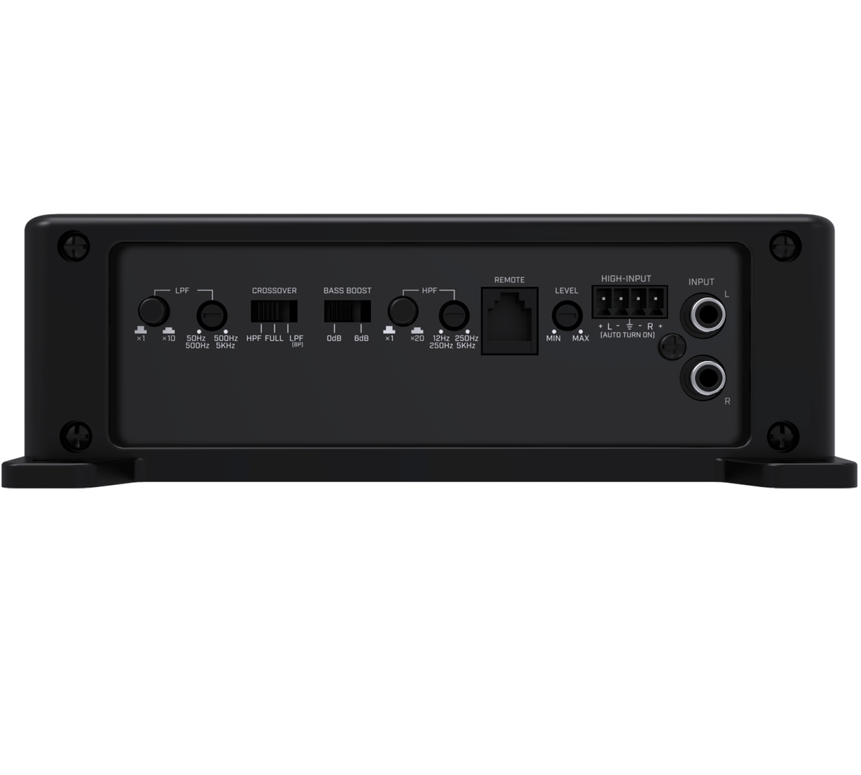 AI-SONIC S2-A150.2 - Galinė panelė su jungtimis ir valdikliais