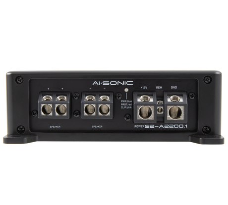 AI-SONIC S2-A2200.1 - Galinė panelė su jungtimis ir indikatoriais