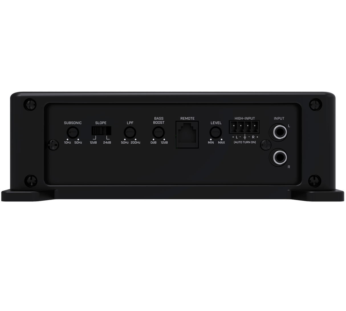 AI-SONIC S2-A500.1 - Galinė panelė su jungtimis ir valdymo elementais