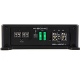 AI-SONIC S2-A500.1 su S2-BASS KNOB - Galinė panelė su jungtimis ir saugikliais