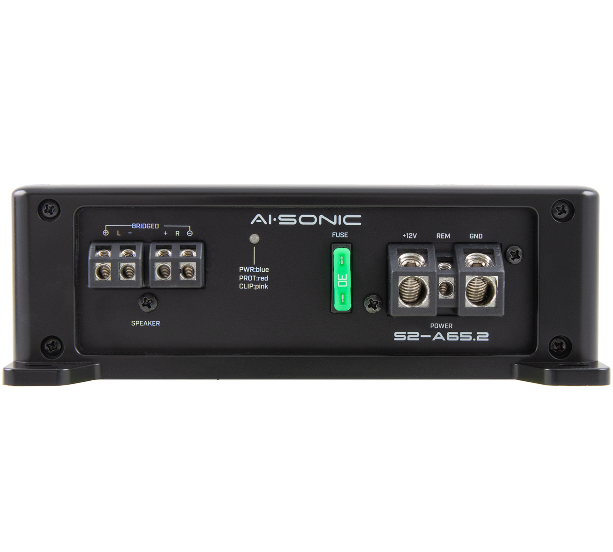 AI-SONIC S2-A65.2 - Galinė panelė su jungtimis ir saugikliu