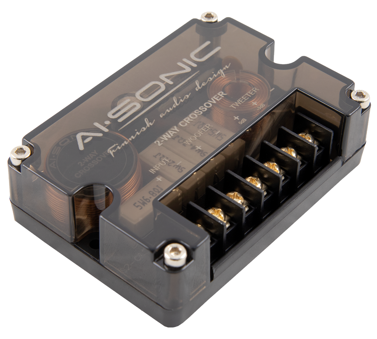 AI-SONIC S2-C6.2 - vidinis komponentų vaizdas su ritėmis