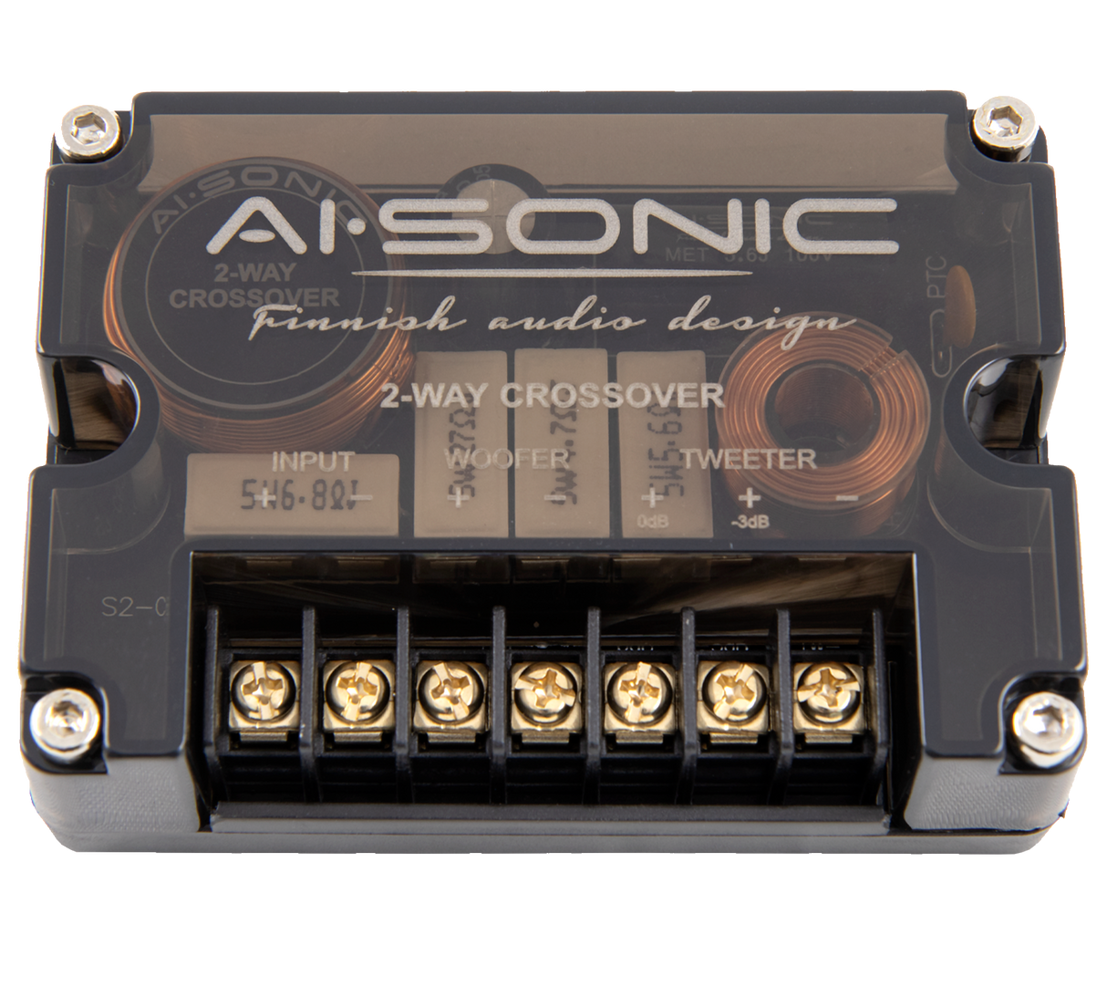 AI-SONIC S2-C6.2 - vidinis vaizdas su ritėmis ir jungtimis