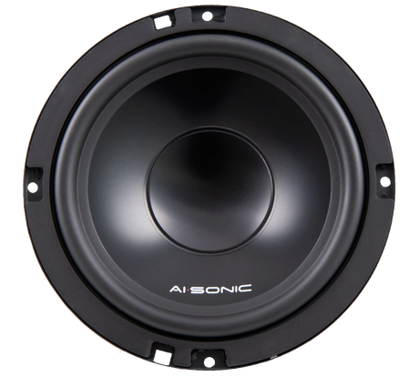 AI-SONIC S2-C6.2 ACT - Garsiakalbio priekinė dalis su logotipu