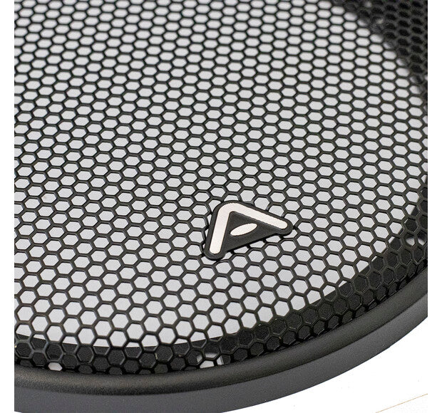 AI-SONIC S2 Garsiakalbio groteles 6.5″ - detalus grotelių raštas su logotipu
