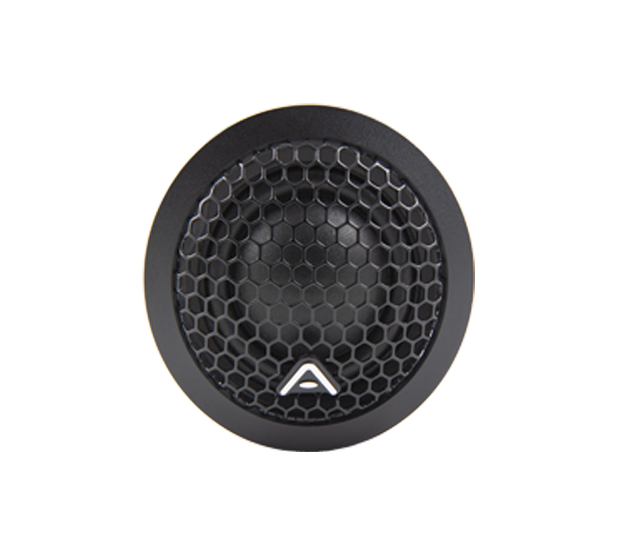 AI-SONIC S3-T27 - garsiakalbio grotelių detalus vaizdas su logotipu