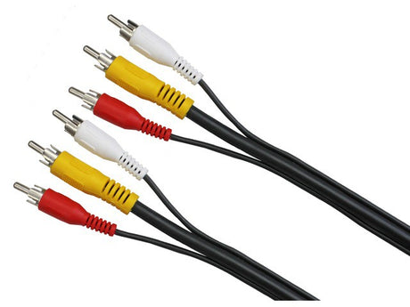 AIV Audio / Video 3x Rca liitäntäkaabelis 5,00 m