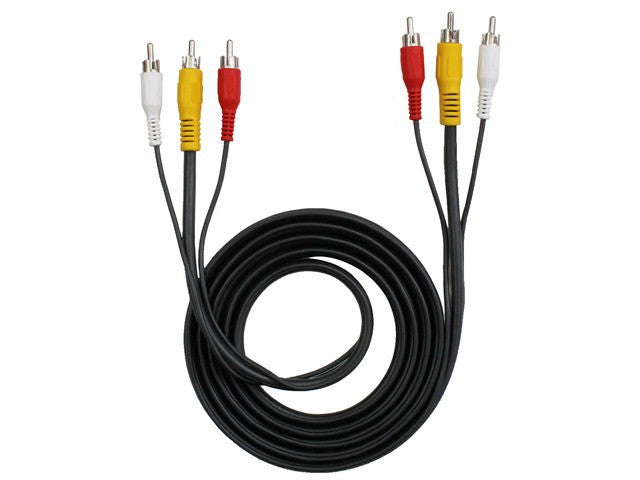 AIV Audio / Video 3x Rca liitäntäkaabelis 5,00 m