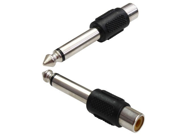 AIV Jakki-jungtis 6,30 mm / Rca-kištukas - Mono