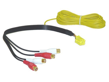 AIV Linjaulostulo-adapteris - MINI-ISO - Rca