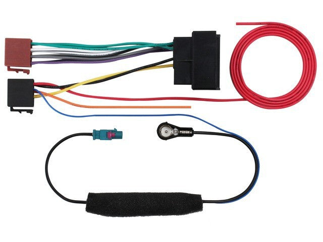 AIV automagnetolos adapteris-sarja - laidų ir jungčių rinkinys su antenos adapteriu