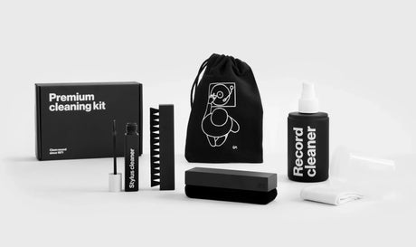 AM Clean Sound Premium cleaning kit, priežiūros priemonės patefonui