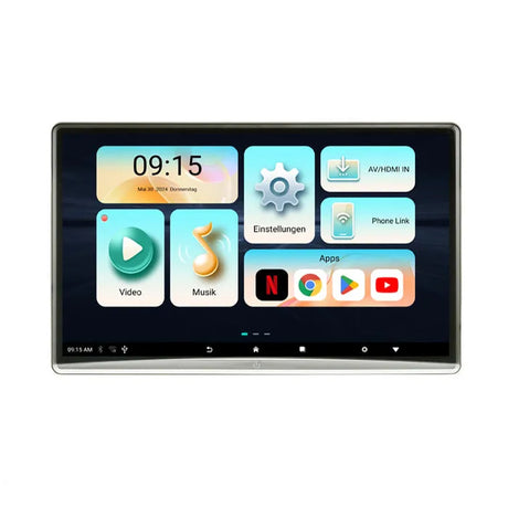 AMPIRE AMX125, 12.4" Android monitorius su HDMI