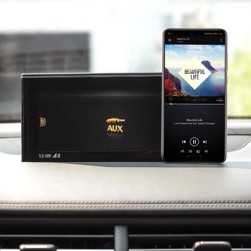 AMPIRE BTR100X, Bluetooth imtuvas su automatiniu nuotolinio valdymo pultu, RCA, aptX™