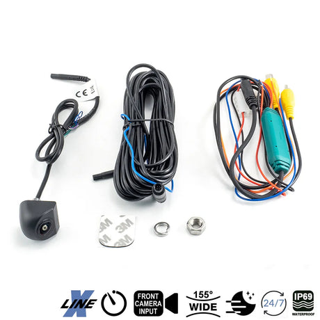 AMPIRE KCX802, galinio vaizdo kamera automobiliui