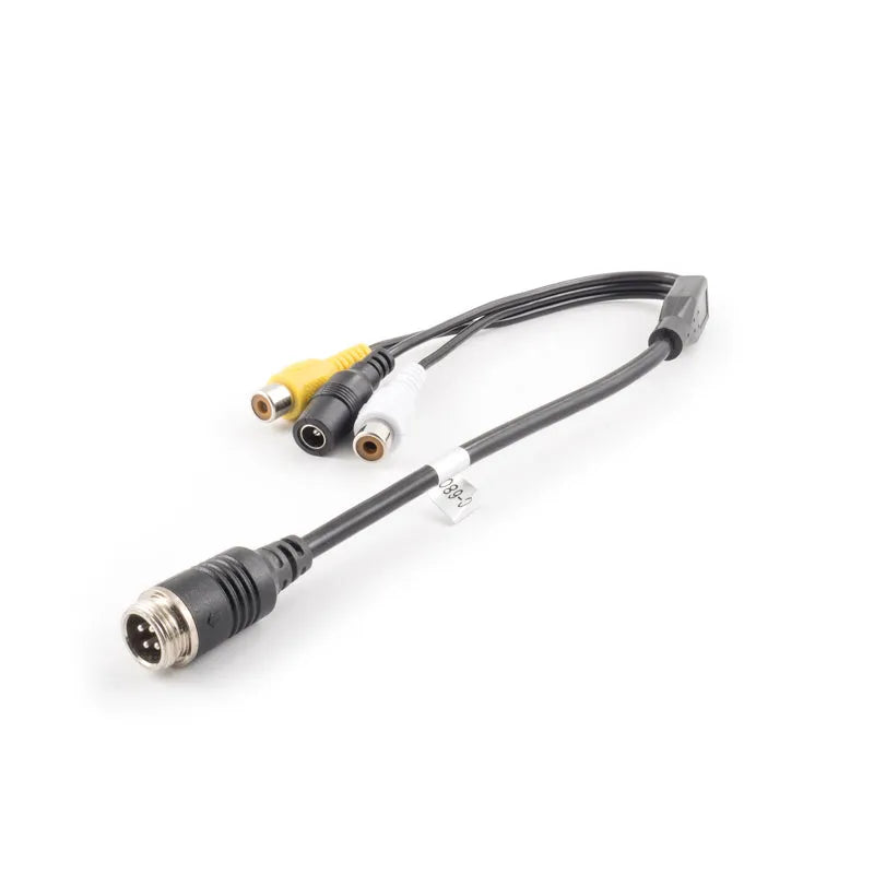 AMPIRE KV-CRAFTER-2, galinio vaizdo kamera skirta VW CRAFTER/MAN TGE m - Adapterio jungtys su RCA ir DIN jungtimis