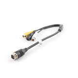 AMPIRE KV-CRAFTER-2, galinio vaizdo kamera skirta VW CRAFTER/MAN TGE m - Adapterio jungtys su RCA ir DIN jungtimis