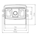 AMPIRE KVA300, galinio vaizdo kamera
