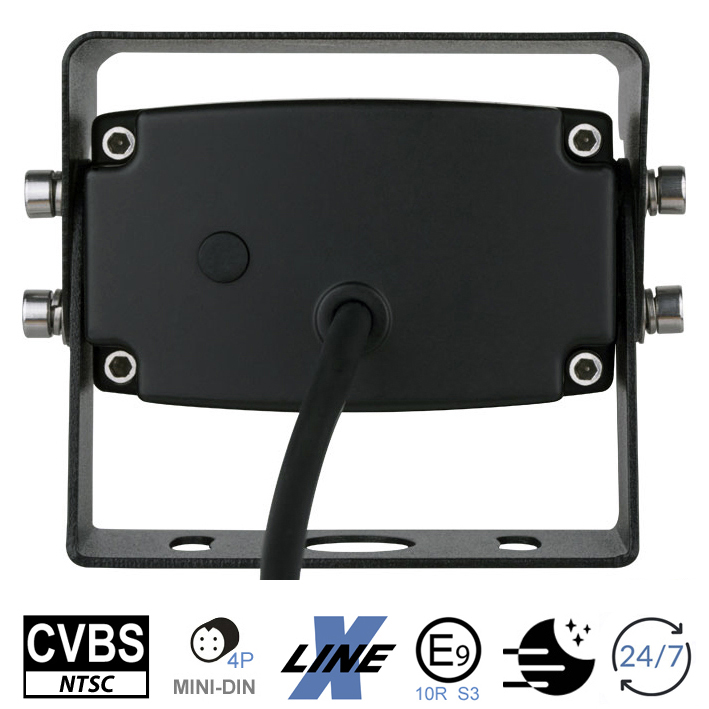 AMPIRE KVX300, galinio vaizdo kamera