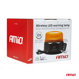 AMiO AMI-03932, belaidis LED švyturėlis su magnetu ir pulteliu, 12/24V