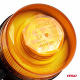AMiO AMI-03932, belaidis LED švyturėlis su magnetu ir pulteliu, 12/24V - detalus užrašų vaizdas su sertifikatais