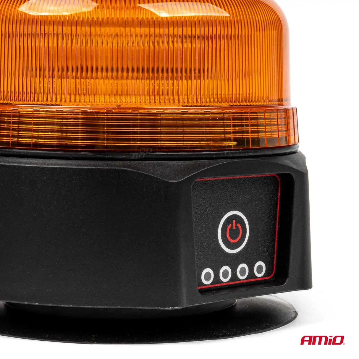 AMiO AMI-03932, belaidis LED švyturėlis su magnetu ir pulteliu, 12/24V - valdymo mygtukai su indikatoriais