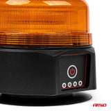 AMiO AMI-03932, belaidis LED švyturėlis su magnetu ir pulteliu, 12/24V - valdymo mygtukai su indikatoriais