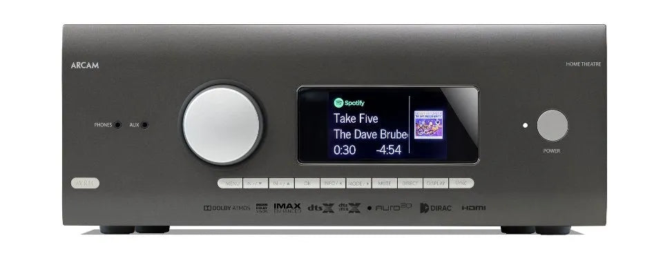 ARCAM AVR11, HDMI 2.1 AB klasės AV Resyveris-Stiprintuvas su Dirac Live
