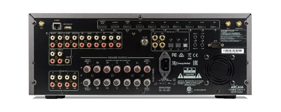 ARCAM AVR20, AV resyveris- stiprintuvas