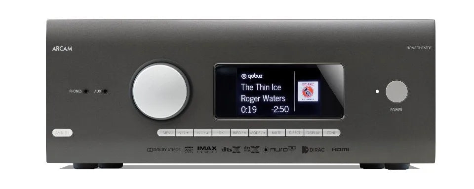 ARCAM AVR31, HDMI 2.1 G klasės AV Resyveris-Stiprintuvas su Dirac Live, Dolby Atmos