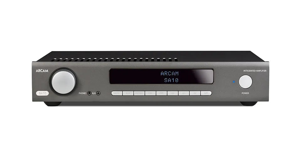 ARCAM SA10, integruotas A/B klasės stiprintuvas