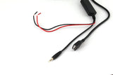 AUX įėjimo laidas, USB lizdas - 3.5mm kištukas, 15cm ilgis