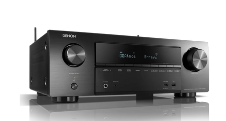 AV resyveris Denon AVR-X1500H 7.2 kanalo namų kino stiprintuvas 7x145W
