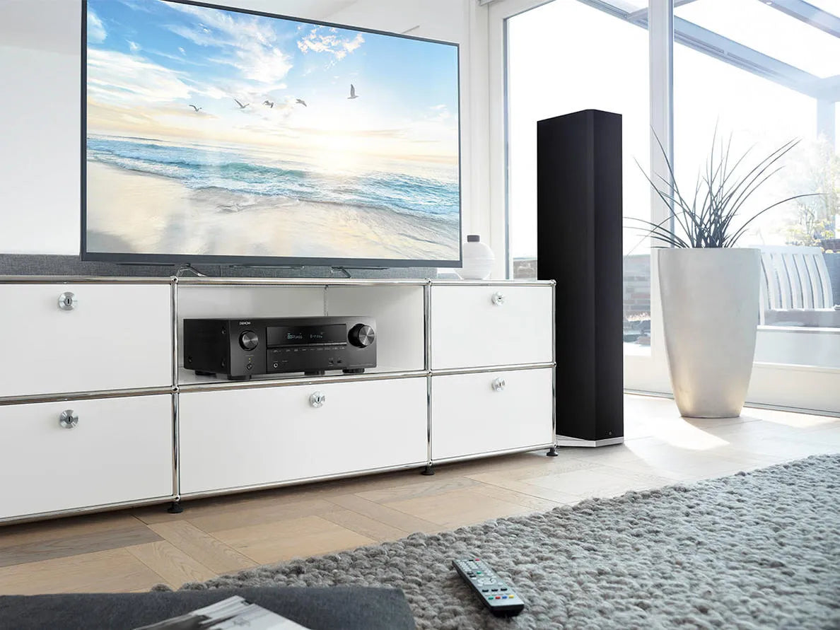 AV resyveris Denon AVR-X1600H 7.2 kanalo namų kino stiprintuvas 7x145W 1600