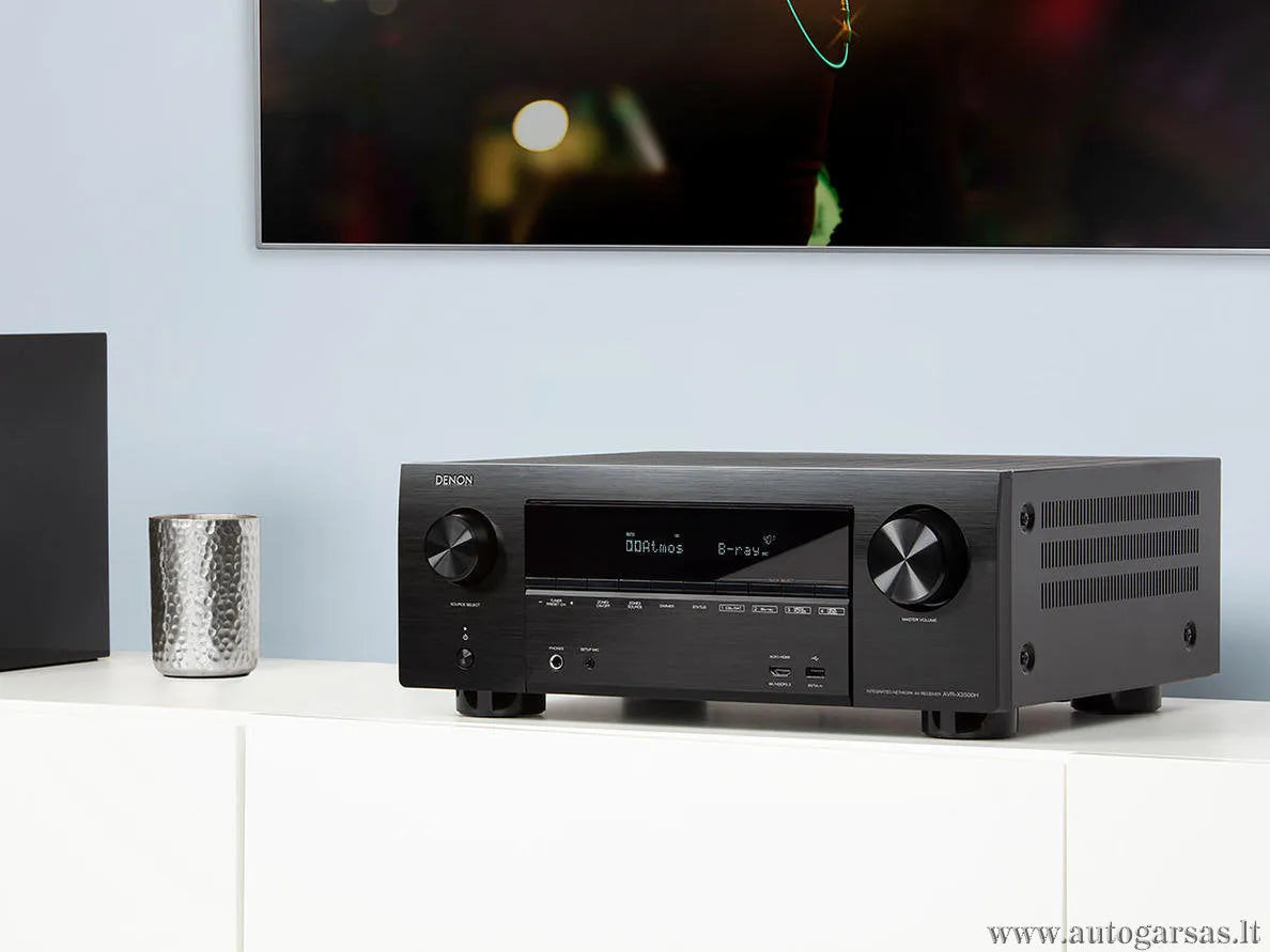 AV resyveris Denon AVR-X3500H 7.2 kanalo namų kino stiprintuvas 7x105W