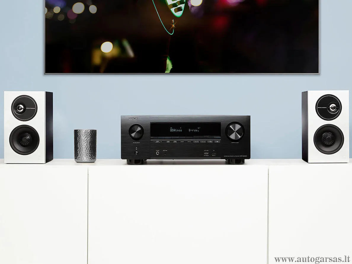 AV resyveris Denon AVR-X3500H 7.2 kanalo namų kino stiprintuvas 7x105W