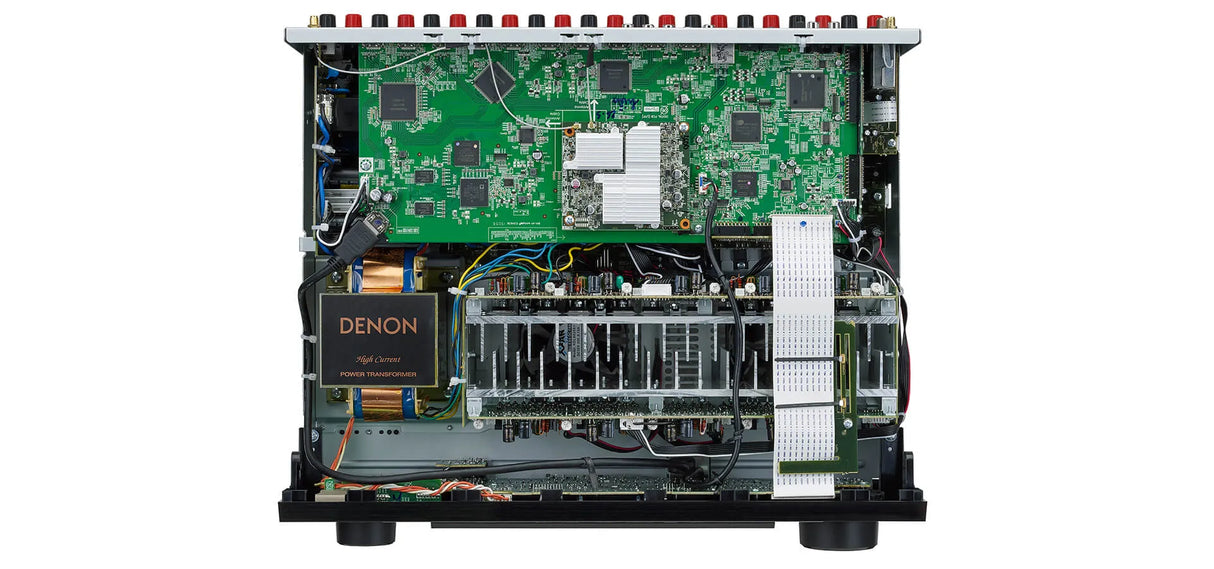 AV resyveris Denon AVR-X3600H 7.2 kanalo namų kino stiprintuvas 7x105W