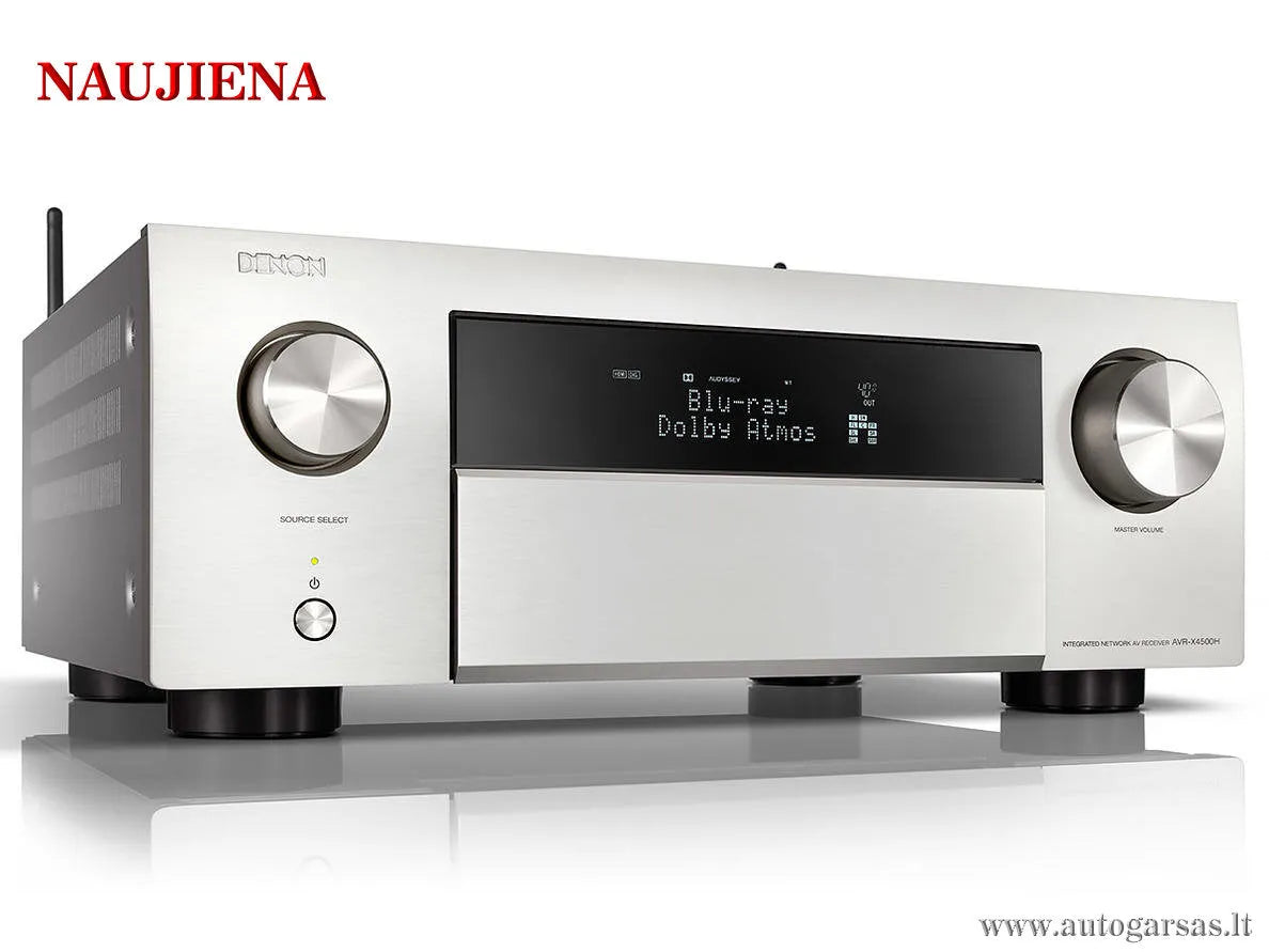 AV resyveris Denon AVR-X4500H 9.2 kanalo namų kino stiprintuvas 9x125W