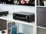 AV resyveris Denon AVR-X550BT 5.2 kanalo namų kino stiprintuvas 5x130W su Bluetooth