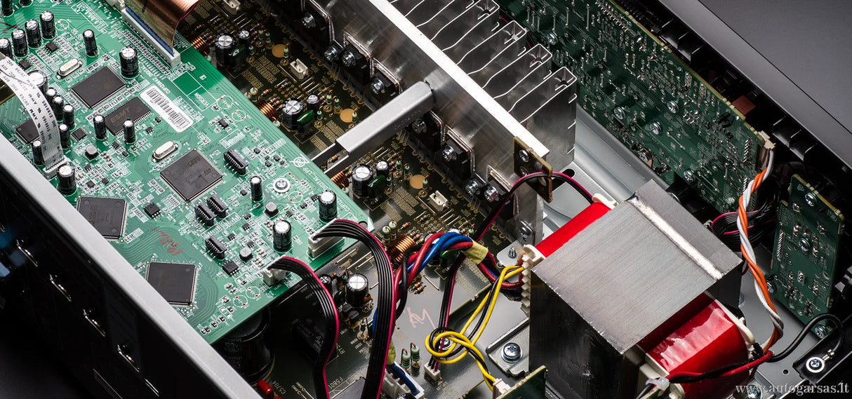 AV resyveris Denon AVR-X550BT 5.2 kanalo namų kino stiprintuvas 5x130W su Bluetooth