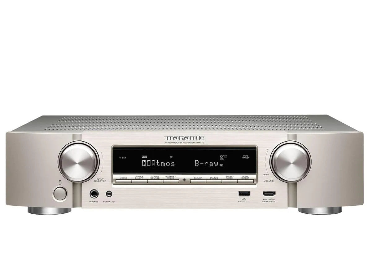AV resyveris Marantz NR1710 7.2 kanalo namų kino stiprintuvas 7x50W