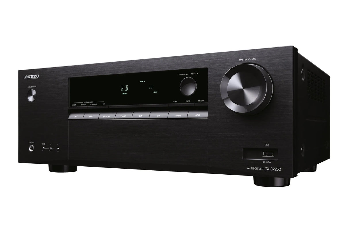 AV resyveris Onkyo TX-SR252 5.1, 5x100W