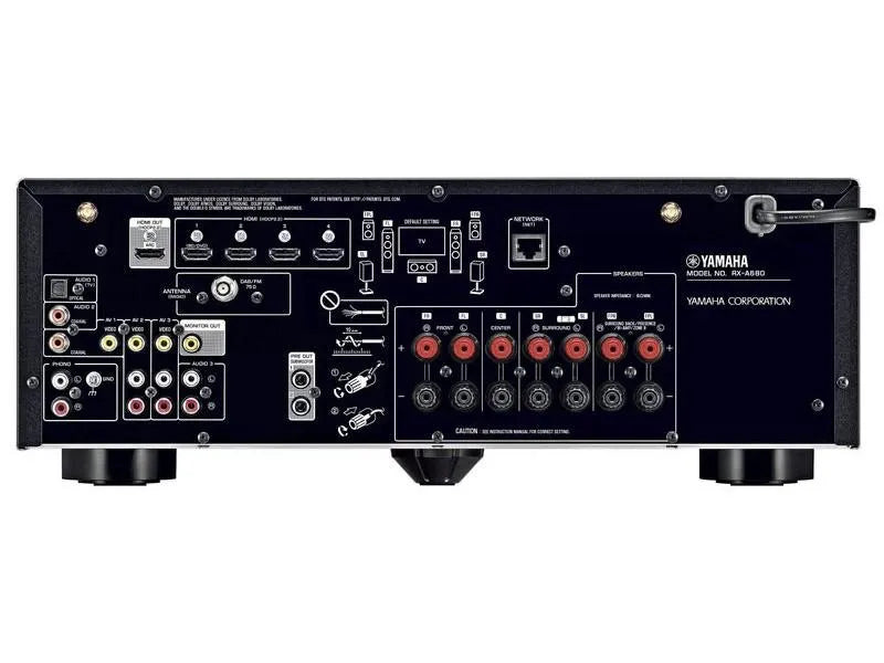 AV resyveris Yamaha RX-A680 7.2 kanalo namų kino stiprintuvas 7x145W