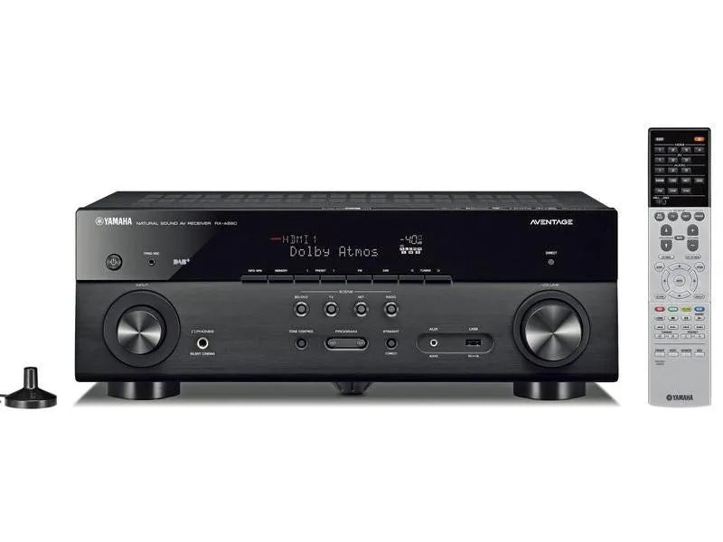 AV resyveris Yamaha RX-A680 7.2 kanalo namų kino stiprintuvas 7x145W