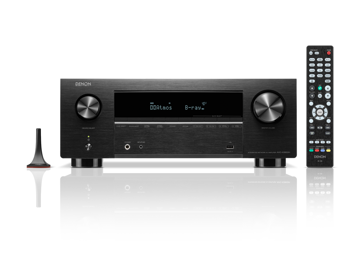 Denon AVC-X2850H, 7.2 kanalų 8K AV stiprintuvas su HEOS