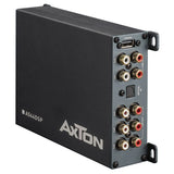 AXTON, A544DSP 4-kanalų automobilinis garso stiprintuvas, 4x30W - Galinė panelė su jungtimis ir USB