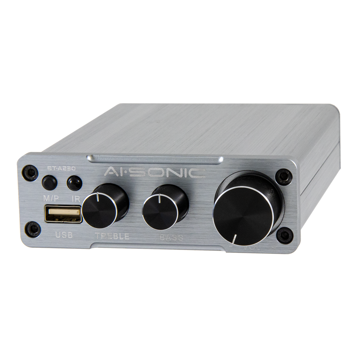 Ai-Sonic BT-A230 + OD52-W - priekinė panelė su USB ir rankenėlėmis